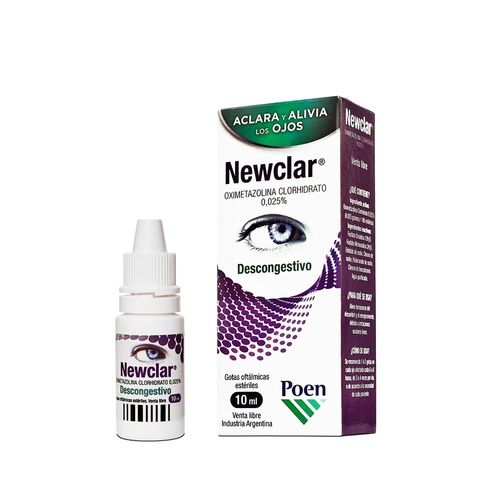 Newclar Solución Oftálmica Descongestiva x 10 ml