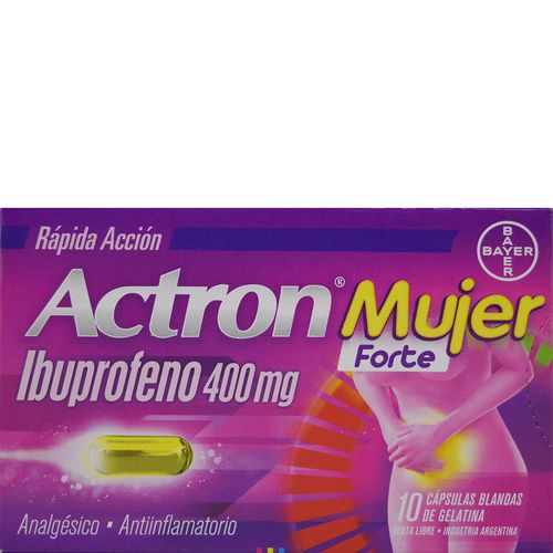 Actron Mujer Forte x 10 Cáps