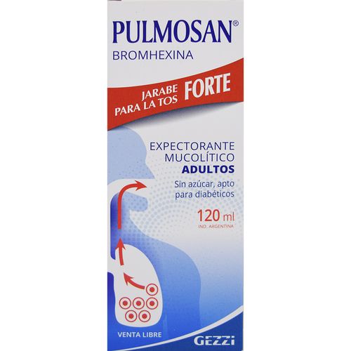 Pulmosan Forte Jarabe para la Tos x 120 ml