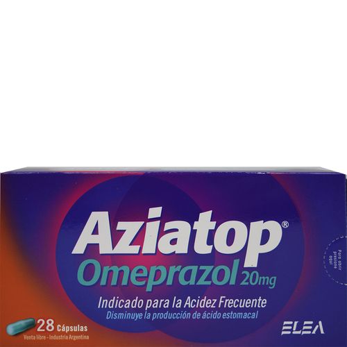 Aziatop Omeprazol 20 mg x 28 Cáps