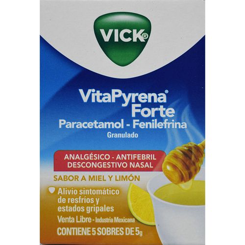 Vick VitaPyrena Forte Antigripal x 5 sobres