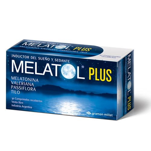 Melatol Plus Inductor de Sueño x 30 Comp