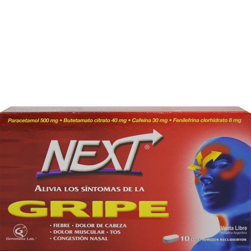 Next Antigripal x 10 Comp