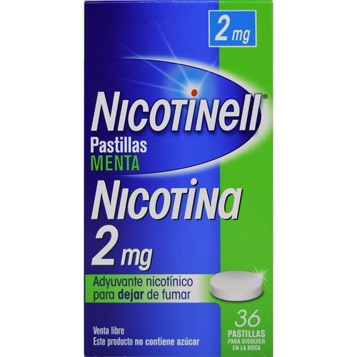 Nicotinell Pastillas 2 mg x 36 un