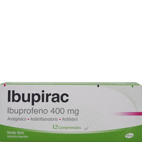 Ibupirac Ibuprofeno 400 mg x 12 Comp