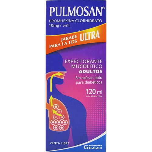 Pulmosan Ultra Jarabe x 120 ml