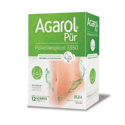 Agarol Pur 12 Sobres x 17 g