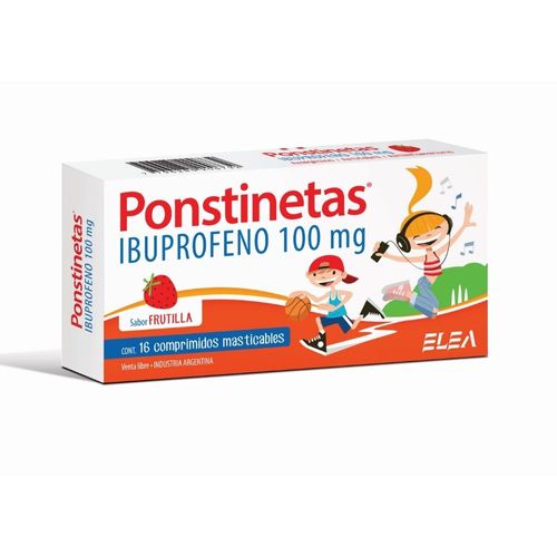 Ponstinetas Masticables x 16 Comp