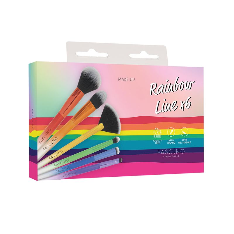 set-de-brochas-fascino-rainbow-x-6-un