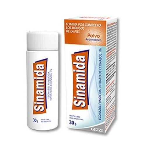 Sinamida Econazol Polvo Antimicótico x 30 g