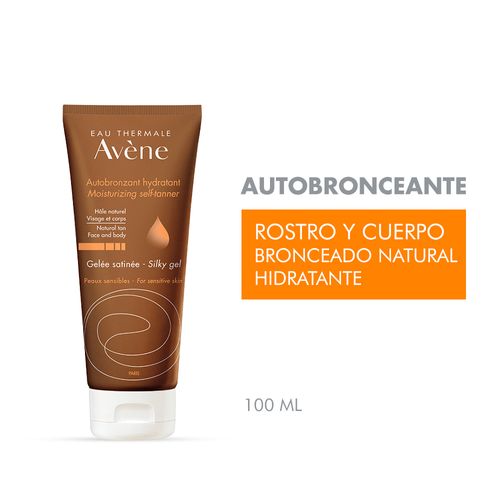 Autobronceante Hidratante Avene Brillo Natural x 100 ml