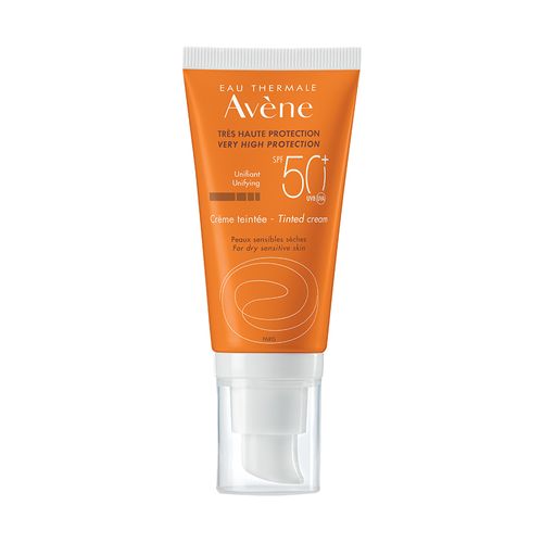 Protector Solar Avene SPF 50+ con Color en Crema x 50 ml