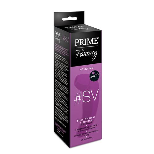Succionador Vibrador Prime Fantasy # SV