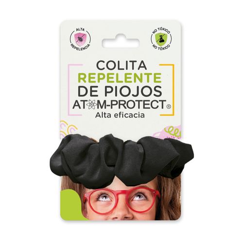 Colita Atomprotect Repelente de Piojo Negra