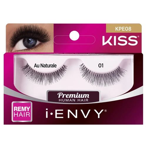 Extensiones de Pestañas Kiss i-Envy Premium Human Hair 1