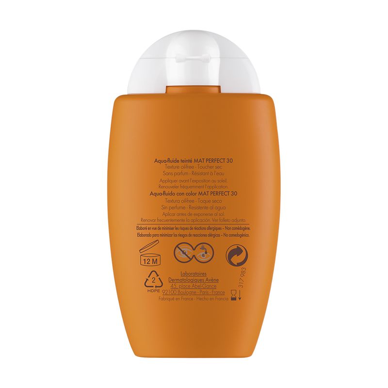 protector-solar-aqua-fluido-con-color-avene-mat-perfect-fps-30-x-50-ml