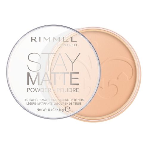Polvo Compacto Rimmel Stay Matte 06 Warm Beige x 14 g
