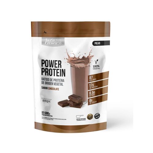 Suplemento Dietario Pure Wellness Power Protein sabor Chocolate x 500 g