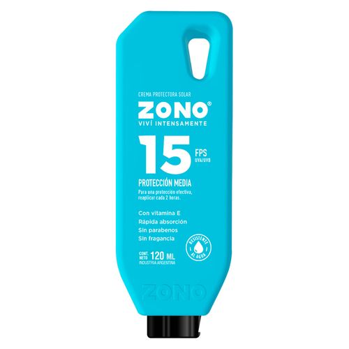 Protector Solar Zono en Crema Fps 15 x 120 ml