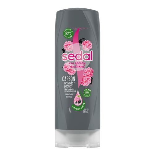 Acondicionador Sedal Carbón Activado y Peonias x 190 ml