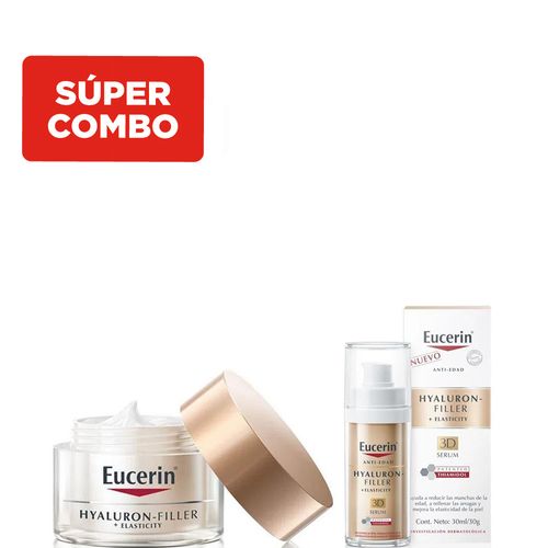 Combo Antiedad Eucerin Hialuron Filler