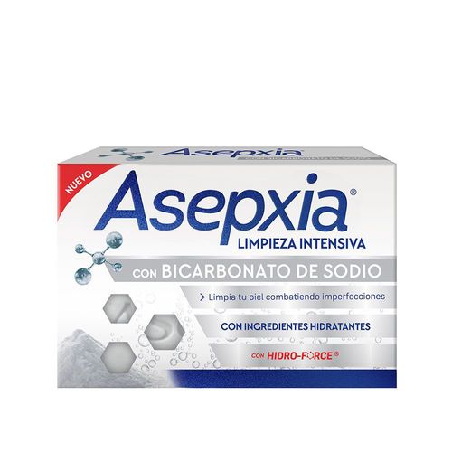 Jabón en Barra Asepxia con Bicarbonato de Sodio x 100 g