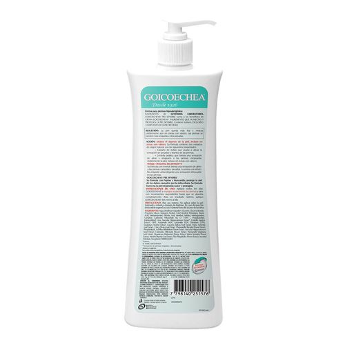 Crema Coporal Goicoechea Piel Sensible NF con Mph x 400 ml
