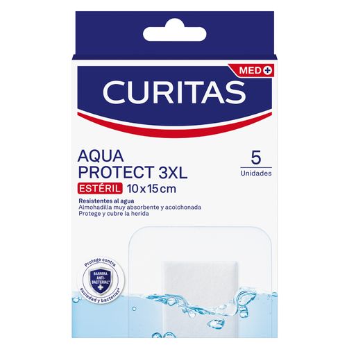 Apósitos Adhesivos Curitas Aqua Protect 3XL x 5 un