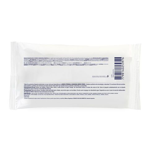 Toallitas Limpiadoras Asepxia x 10 un