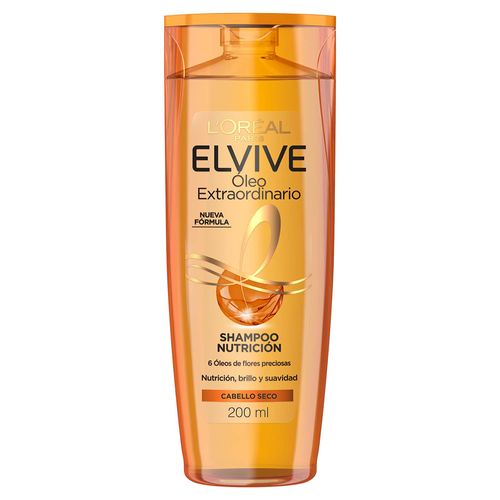 Shampoo Elvive Óleo Extraordinario Nutrición Universal x 200 ml