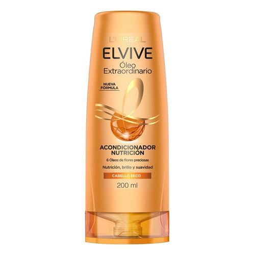 Acondicionador Elvive Óleo Extraordinario Nutrición Universal x 200 ml