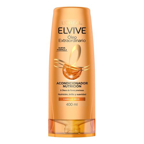 Acondicionador Elvive Óleo Extraordinario Nutrición Universal x 400 ml