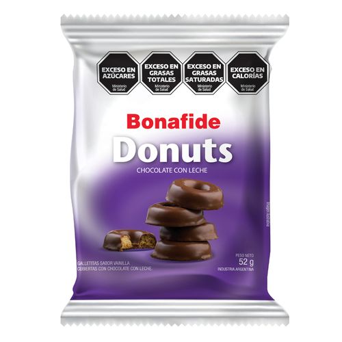 Donuts Bonafide Chocolate con Leche x 52 g