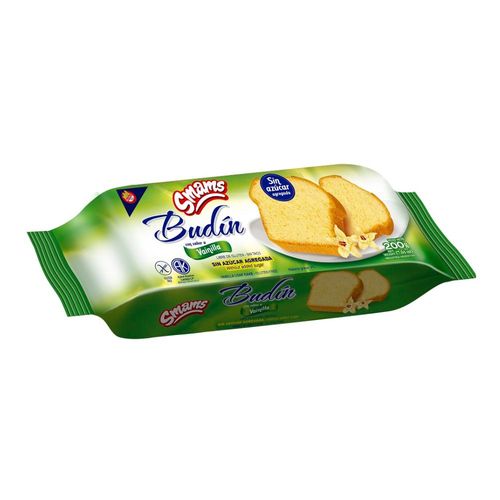 Budín Smams sabor Vainilla x 250 g