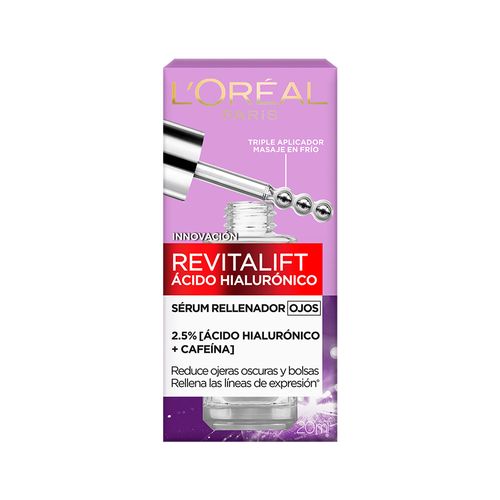 Sérum para Ojos L'Oréal Paris Revitalift Ácido Hialurónico x 20 ml
