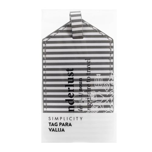 Tag para Valija Simplicity Negro