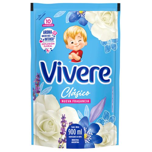 Suavizante para Ropa Vivere Clásico x 900 ml