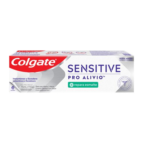 Pasta Dental Colgate Sensitive Pro-Alivio Repara Esmalte x 110 g