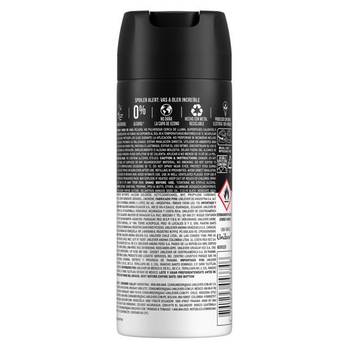 Desodorante Antitranspirante AXE Black en Aerosol x 152 ml