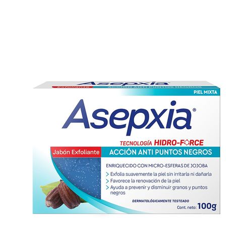 Jabón en Barra Asepxia Exfoliante x 100 g