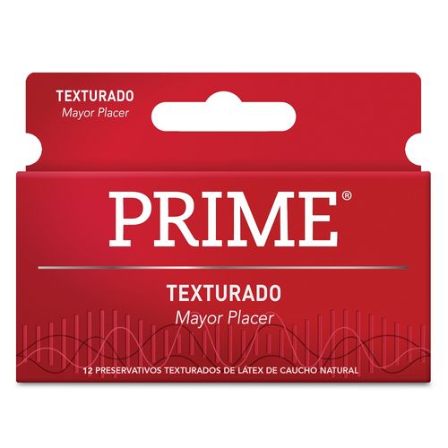 Preservativo de Látex Prime Texturado x 12 un