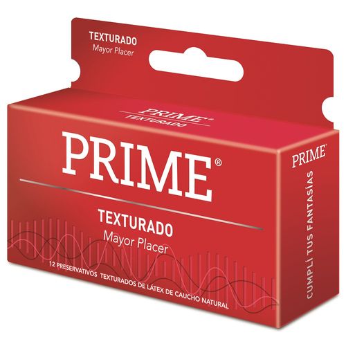 Preservativo de Látex Prime Texturado x 12 un