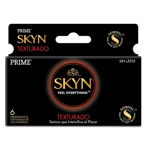 Preservativos Prime Skyn Texturado x 6 un