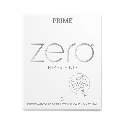 Preservativo de Látex Prime Hiper Fino x 3 UN