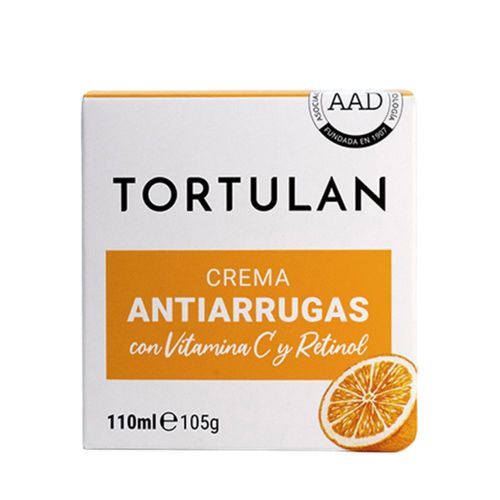 Crema Facial Tortulan Anti Arrugas Vitamina C y Retinol x 110 ml