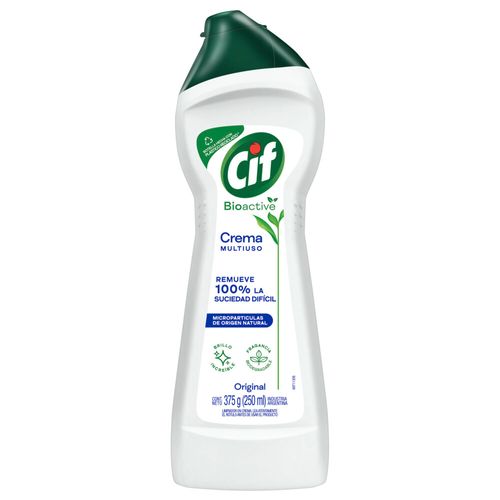 Limpiador Cremoso Cif Bioactive Multiuso Original x 250 ml