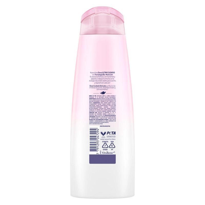 Shampoo Dove Cuidado Delicado X 400 Ml Farmacity Farmacity 