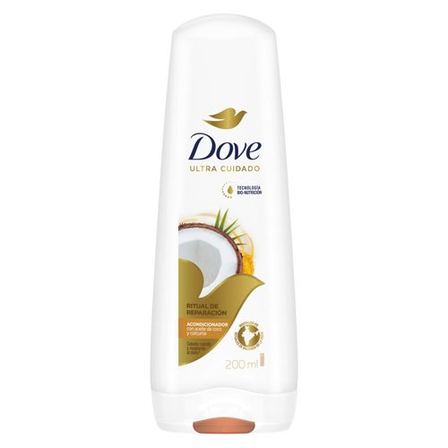 Acondicionador Dove Ritual de Reparación Coco y Cúrcuma x 200 ml