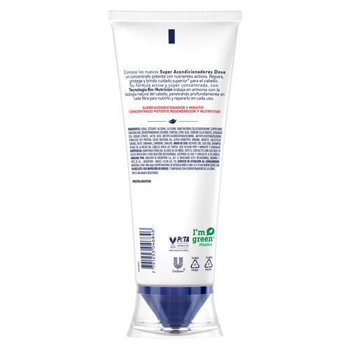 Acondicionador Dove 1 Minuto Factor Nutrición 80 x 170 ml
