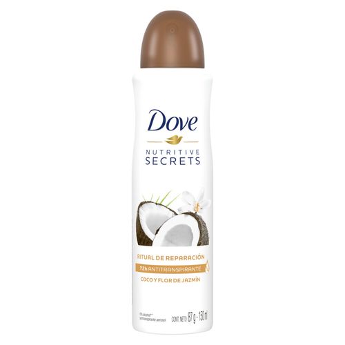 Desodorante Antitranspirante Dove Coco en Aerosol x 150 ml